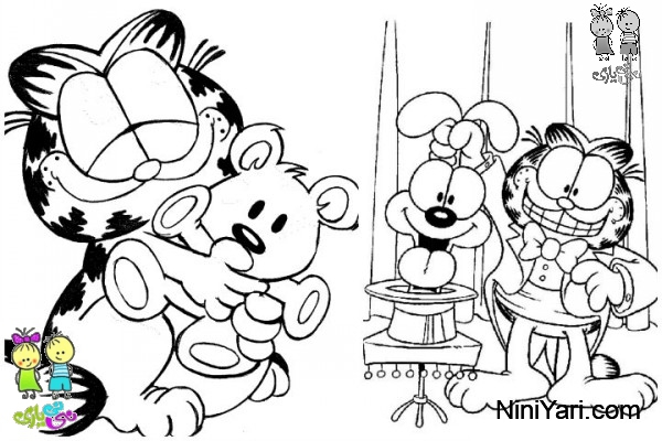 garfield-coloring-pages