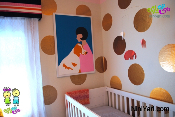 ایده دکوراسیون اتاق کودک ، ۱۰تم توپ توپی مخصوص اتاق نوزاد
